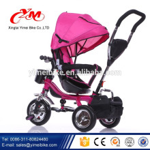 CE baby tricycle manufacturer company/ 3 wheel tricycle for sale in philippines/cheap kids tricycle with canopy